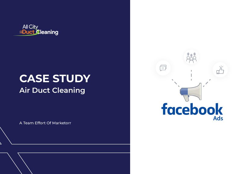 Allcity duct cleaning Facebook ads case study banner